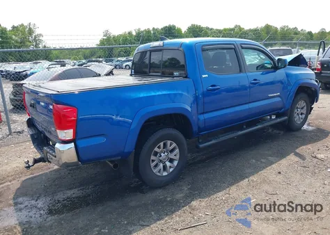 2017 Toyota Tacoma Dbl Cab/Sr/Trdspt/Or/Pro from USA, damaged, VIN 3TMCZ5AN5HM104552